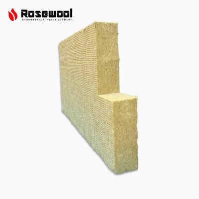 Insulation Material Rock Wool Wrapped Rockwool Slab